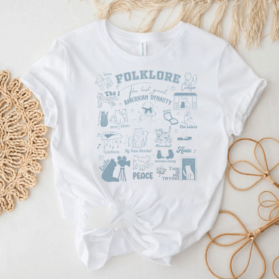 Balaji cotton house Printed Women Round Neck White T-Shirt