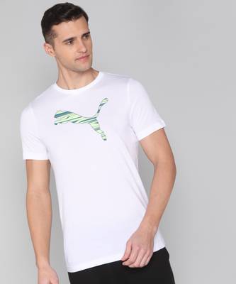 Puma white t shirt price online