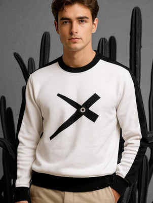 Autna Printed Men Round Neck White T-Shirt