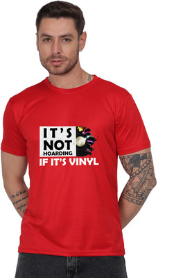 MAAICONSULTANT Graphic Print Men Round Neck Red T-Shirt