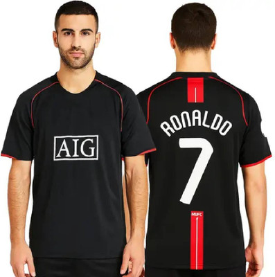 yclothy Printed Men Round Neck Black T-Shirt