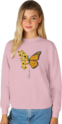 HOC Printed Women Round Neck Pink T-Shirt