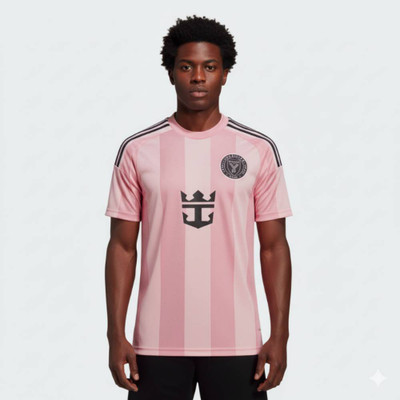 Smv Printed Men Round Neck Pink T-Shirt