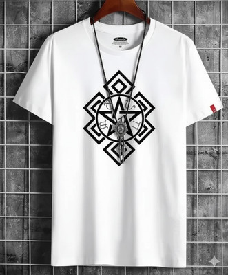 Faith Forever Graphic Print Men Round Neck White T-Shirt