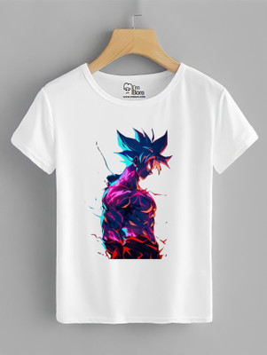MR TRADER Printed Men Round Neck White T-Shirt