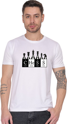 Skill IT Services Typography Men Round Neck White T-Shirt