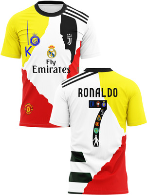 IZON Printed Men Round Neck Multicolor T-Shirt
