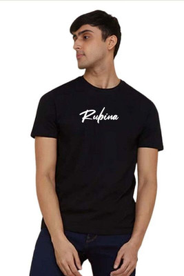 GNS Nationnal Conversational, Graphic Print Men Round Neck Black T-Shirt
