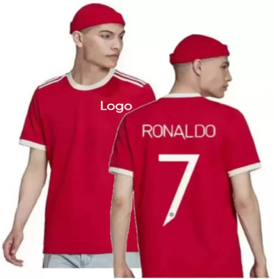 yclothy Printed Men Round Neck Red T-Shirt