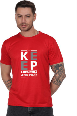 Fabrio Typography Men Round Neck Multicolor T-Shirt