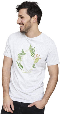 KRYONIX Solid Men Round Neck White T-Shirt