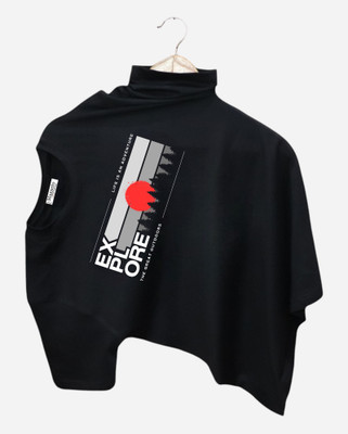 Magneto Printed Men Crew Neck Black T-Shirt