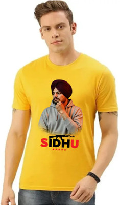 Tee Gallery Printed Men Round Neck White T-Shirt