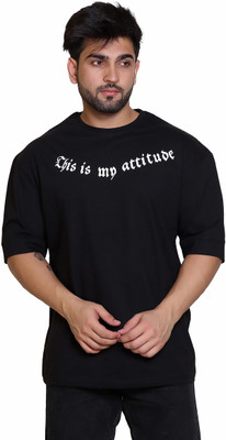 CODE-9 Printed Men Round Neck Multicolor T-Shirt