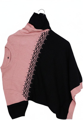 zanskar Striped Men Polo Neck Purple T-Shirt