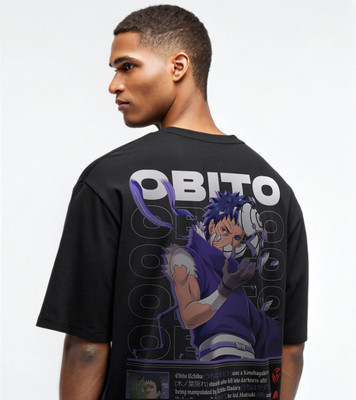 MARTIN OFFICIALS Graphic Print Men Round Neck Black T-Shirt