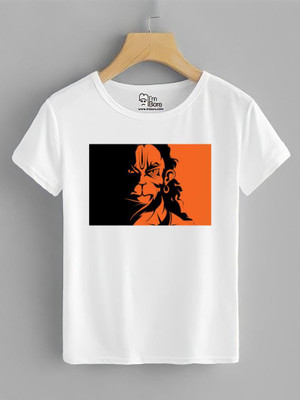 ALL IN ONE Printed Men Round Neck White T-Shirt