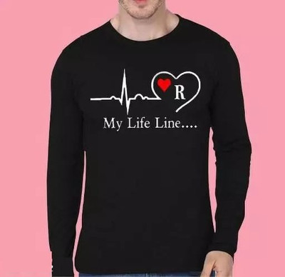 ApheFashion Printed, Typography Men Round Neck Black T-Shirt