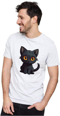 GPGARMENTSS Printed Men Round Neck Multicolor T-Shirt