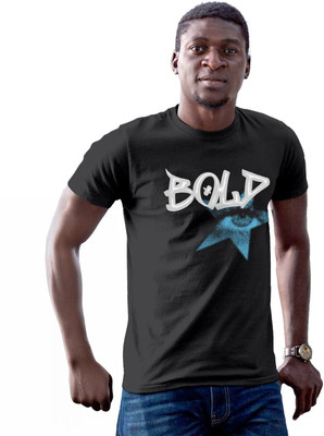 Fighterhero Printed Men Round Neck Grey T-Shirt