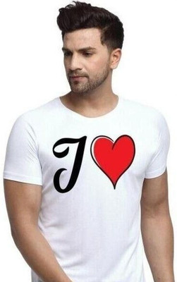 GPGARMNETS Printed Men Round Neck White T-Shirt