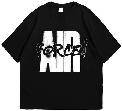 inblak Printed Men Round Neck Reversible Black T-Shirt