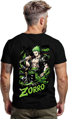 Atraye Typography Men Round Neck Black T-Shirt