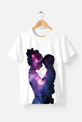 HamsaMART.com Printed Men Round Neck White T-Shirt