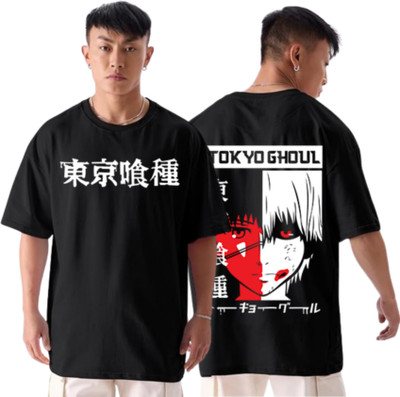 POSH PATOLA Printed Men Round Neck Multicolor T-Shirt