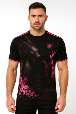 MSV Printed Men Round Neck Multicolor T-Shirt
