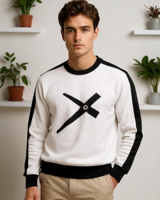Autna Printed Men Round Neck White T-Shirt