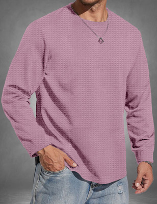 Force Full Sleeve Solid Men Sweatshirt