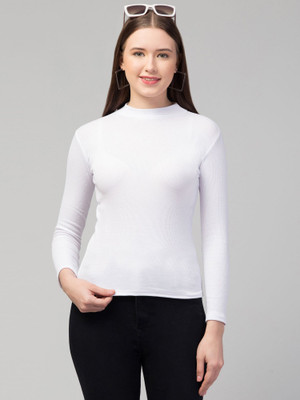 GYARASI Full Sleeve Solid Women Sweatshirt