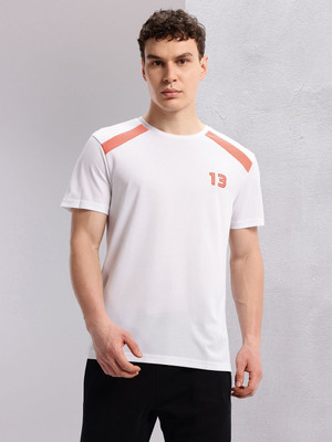 HRX by Hrithik Roshan Printed Men Round Neck Green T-Shirt