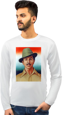 BalSo Graphic Print Men Round Neck White T-Shirt