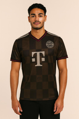 MSV Printed Men V Neck Multicolor T-Shirt