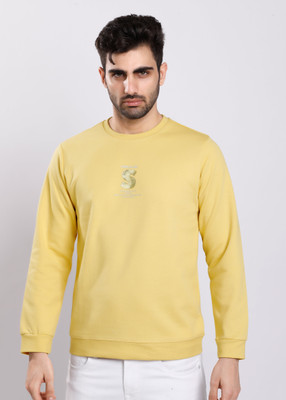 HIGHTRIBE Printed Men Round Neck White T-Shirt