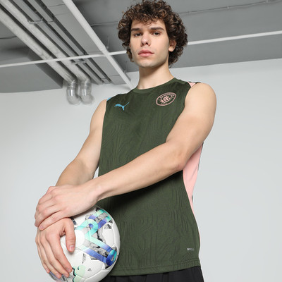 PUMA Printed Men Crew Neck Green T-Shirt