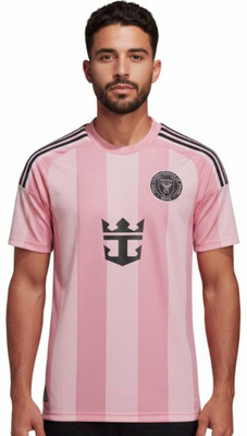 Smv Printed Men Round Neck Pink T-Shirt