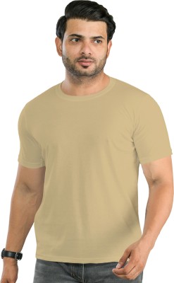 SHAUN Solid Men Round Neck Multicolor T-Shirt