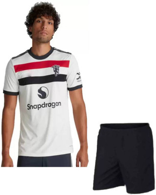 teky Printed Men Round Neck White T-Shirt