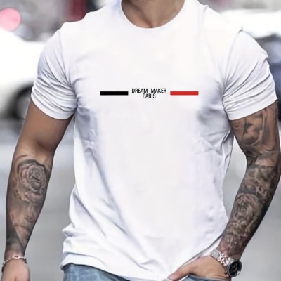 INDIAN EAGLE Solid Men Round Neck White T-Shirt