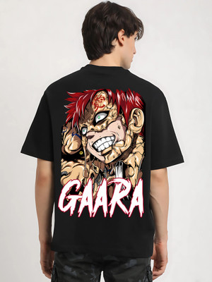 MEGAKART Graphic Print Men Round Neck Black T-Shirt