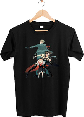 DFNK Printed, Typography Women Round Neck Black T-Shirt