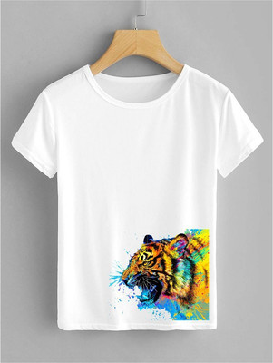 HamsaMART.com Casual Printed Women White Top