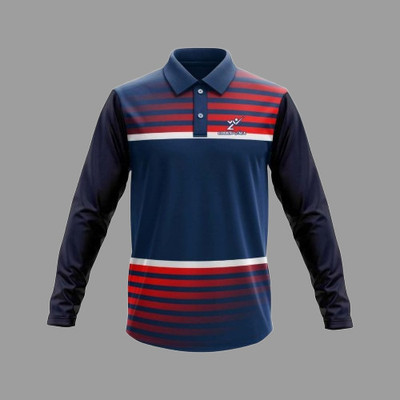 lookswala Printed Men Polo Neck Beige T-Shirt