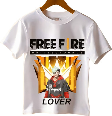 HOC Printed Men Round Neck White T-Shirt