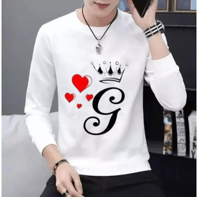 JSIYA Graphic Print Men Round Neck White T-Shirt
