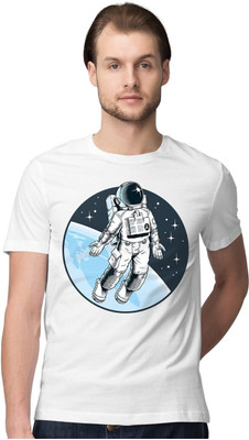 NOIIDAPRINT Printed Men Round Neck Multicolor T-Shirt