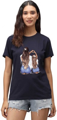 wildborn Casual Printed Women Blue Top